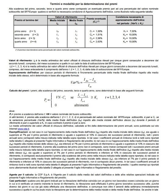 BFP Europa Calcolo Interessi