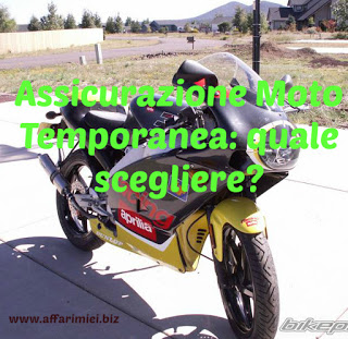 Moto Temporanea Polizza Moto Temporanea Polizza