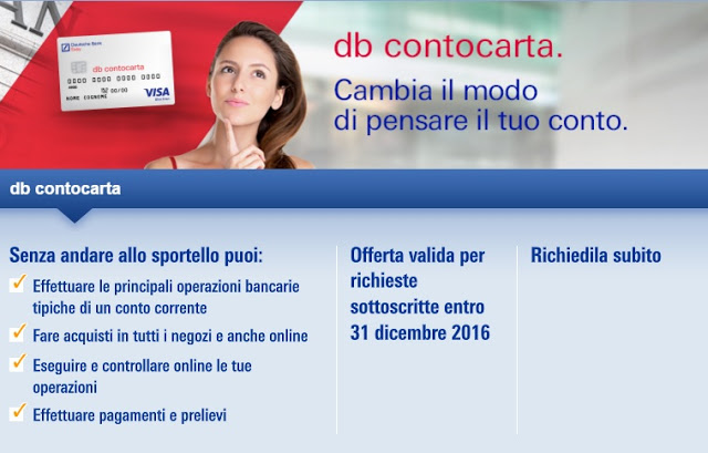 Db Contocarta Deutsche Bank Opinioni Sulla Prepagata