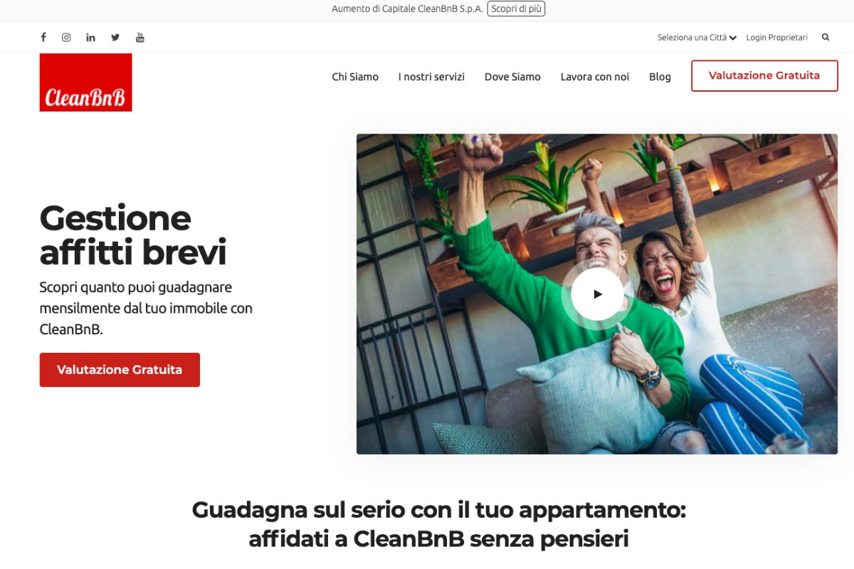 CleanBnB: Costi e Recensione sul Servizio per Gli Affitti Brevi