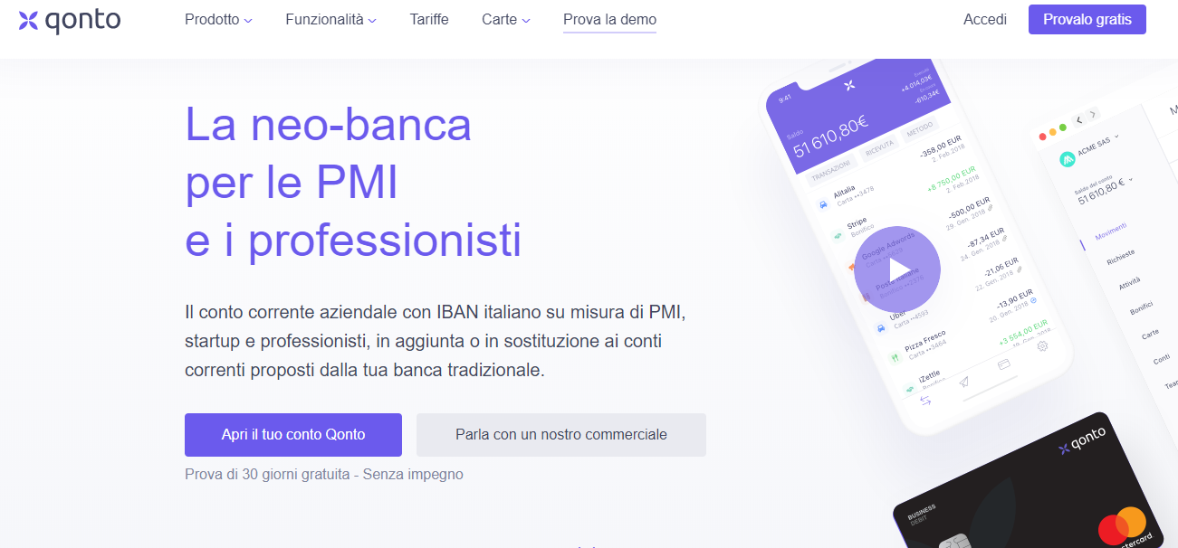 Qonto Opinioni E Recensione Sul Conto Corrente Online