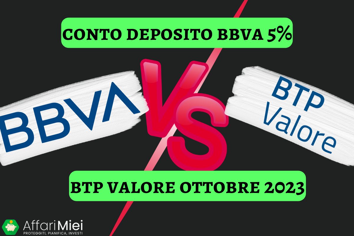 BBVA Deposit Account 5% Vs BTP Value October 2023: Who Wins?