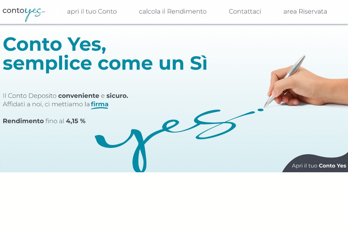 Conto Yes, the Solution Bank Deposit Account: Interests and Opinions