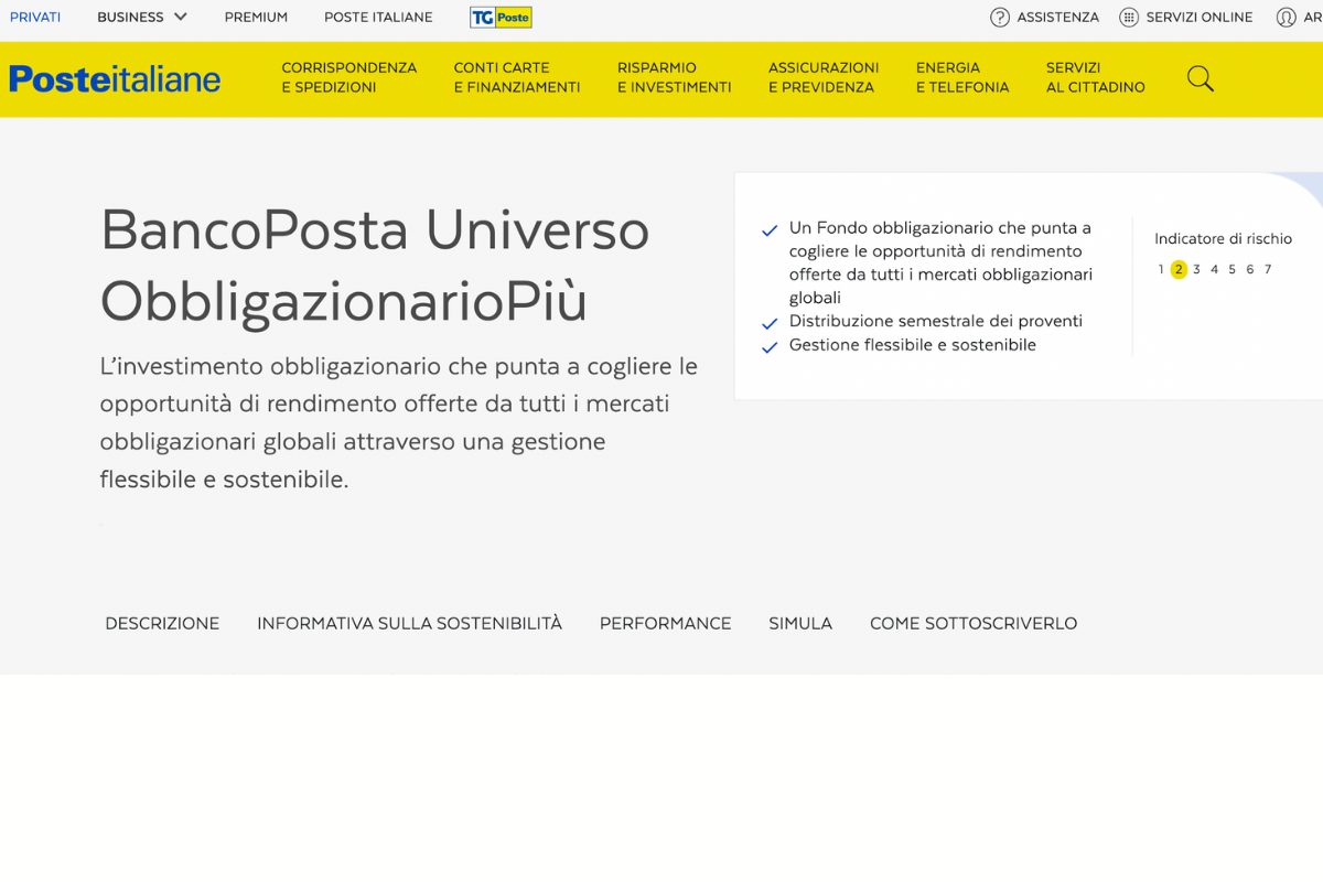 bancoposta obbligazionario euro medio-lungo termine